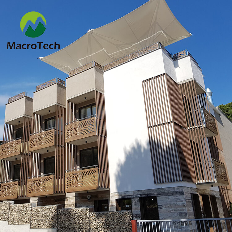 Outside the wall decoration