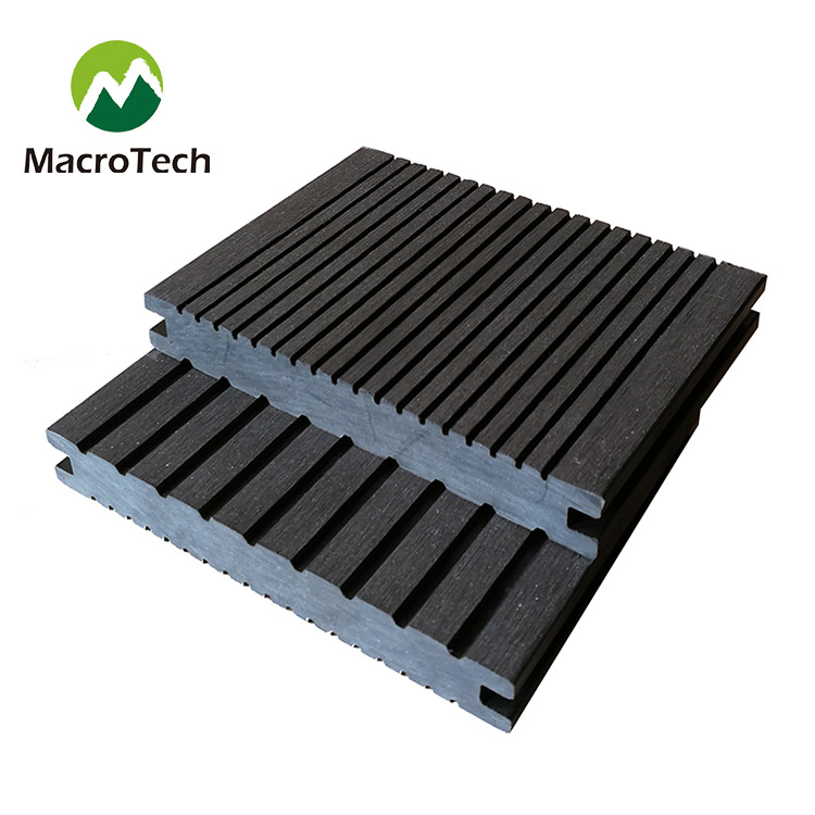 140x20mm black solid decking