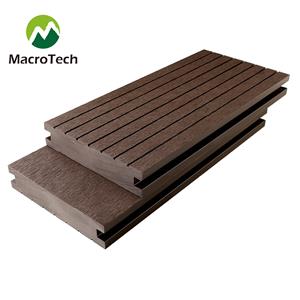 140x30mm light coffee solid decking