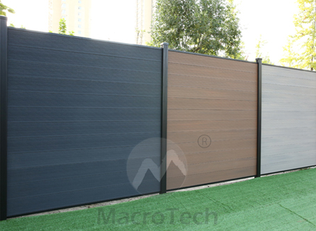 Macrotech WPC Fencing is sturdy and beautiful
