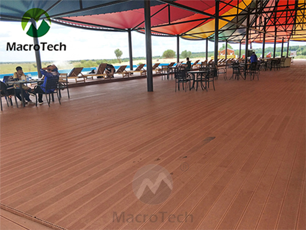 What are the benefits of using Macrotech outdoor WPC Flooring?