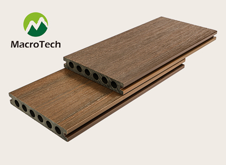 Wood and plastic manufacturer Macrotech directed the installation of Outdoor Decking