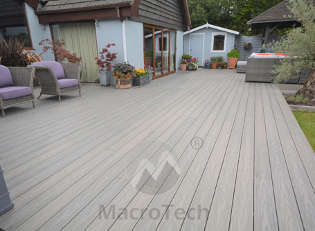 waterproof wpc decking has many advantages