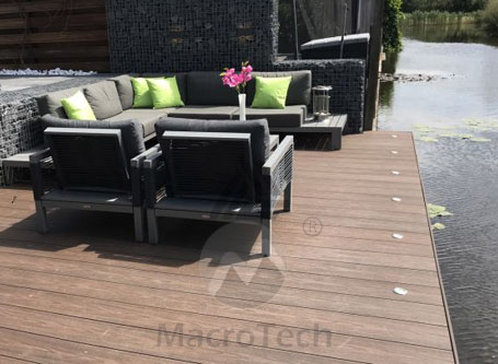 waterproof wpc decking has many advantages