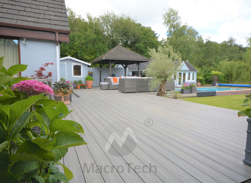 wood plastic composite flooring